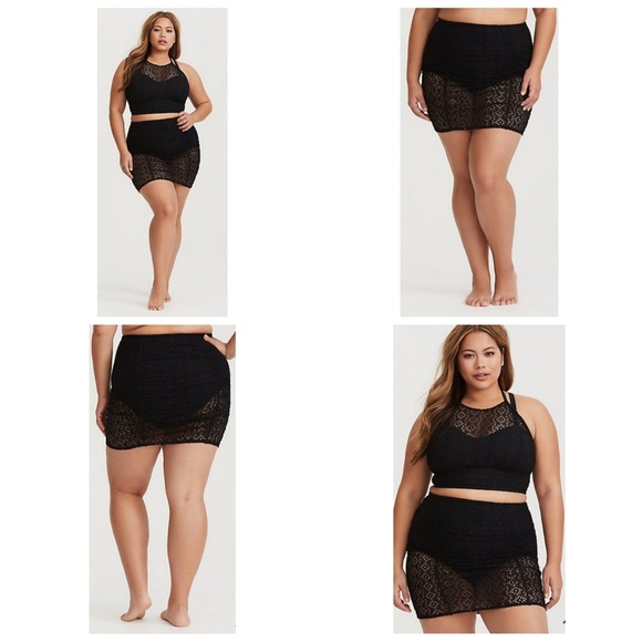 torrid crochet swim bottom